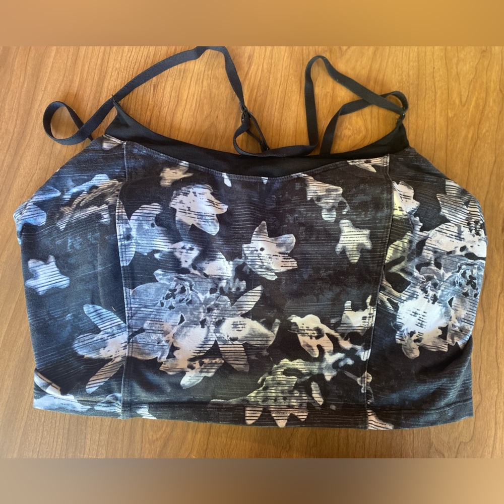 Longline sports bra